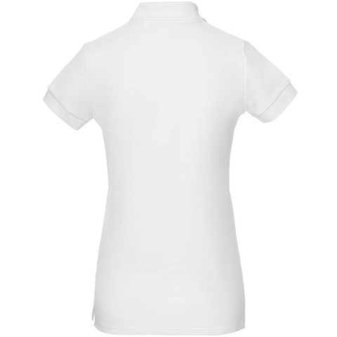 Рубашка поло женская Virma Premium Lady, белая - рис 3.