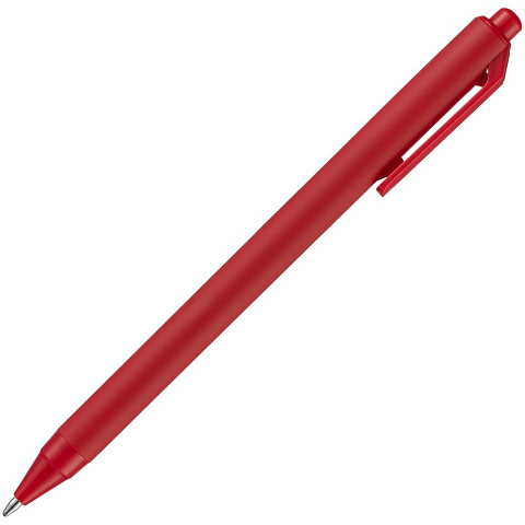Ручка шариковая Cursive Soft Touch, красная - рис 4.