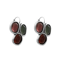 Серьги ÁGATA MARRON Ciclon A232612-02 R/S