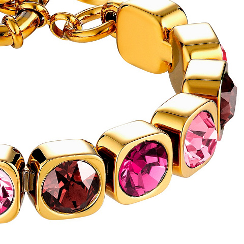Браслет CONIAN SG WINE / PINK Dyrberg Kern 450159 - рис 3.