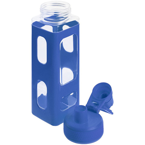 Бутылка для воды Square Fair, синяя - рис 6.