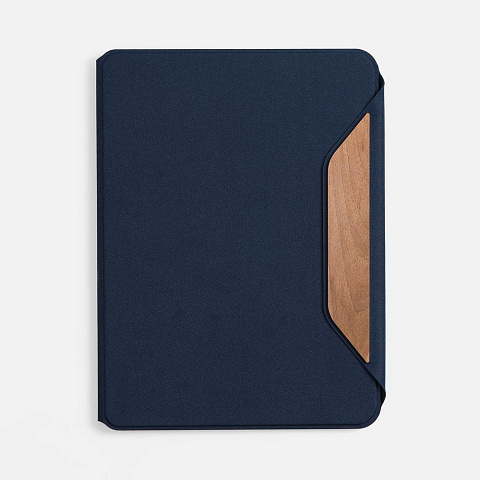 Папка с блокнотом Firmans, синяя - рис 2.