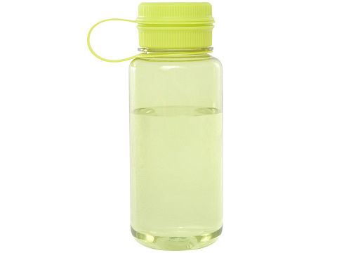 Спортивная бутылка Ryder из переработанного ПЭТ-пластика объемом 900 мл с многофункциональной крышкой, сертифицированная RCS - Лайм - рис 3.