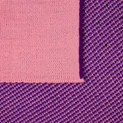 Плед Dreamshades, фиолетовый с черным - рис 4.