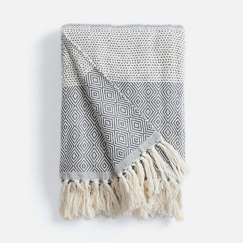 Плед Ladakh, серый - рис 4.