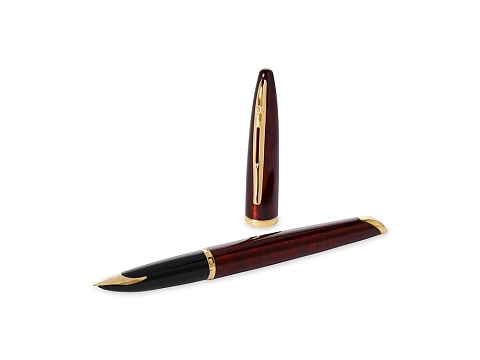 Перьевая ручка Waterman Carene, цвет: Amber, перо: F - рис 3.