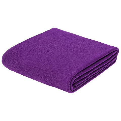 Флисовый плед Warm&Peace XL, фиолетовый - рис 2.
