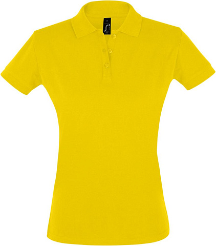 Рубашка поло женская Perfect Women 180 желтая - рис 2.