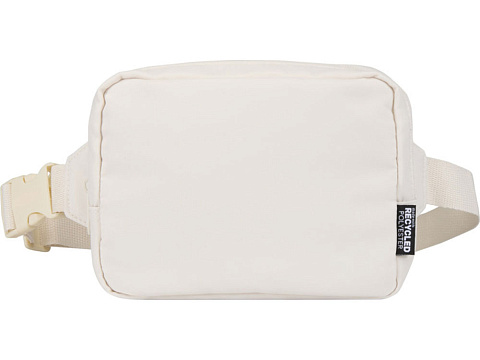 Трип Эви дорожная сумка через плечо из переработанного материала GRS объемом 1 л, кремовый - рис 2.