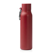 Термобутылка CUBEL/КЬЮБЕЛ с двойными стенками, темно-красный