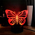 3D светильник Бабочка - миниатюра - рис 4.