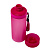 Бутылка для воды Simple, розовая - миниатюра - рис 4.