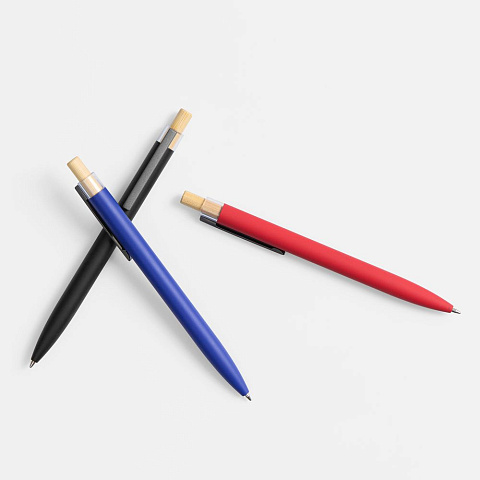 Ручка шариковая Bambink, темно-синяя - рис 8.