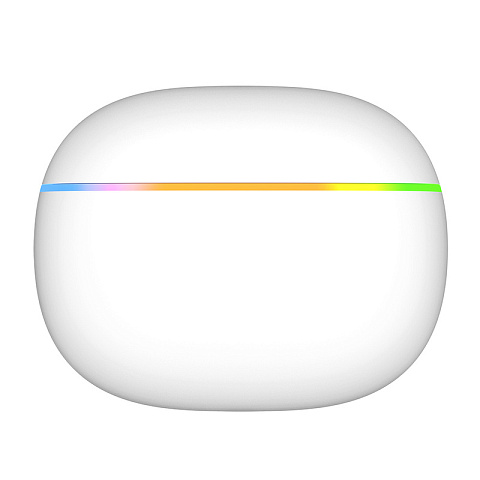 Беспроводные наушники «Музыка в цвете» Praise с RGB-подсветкой кейса, белые - рис 5.
