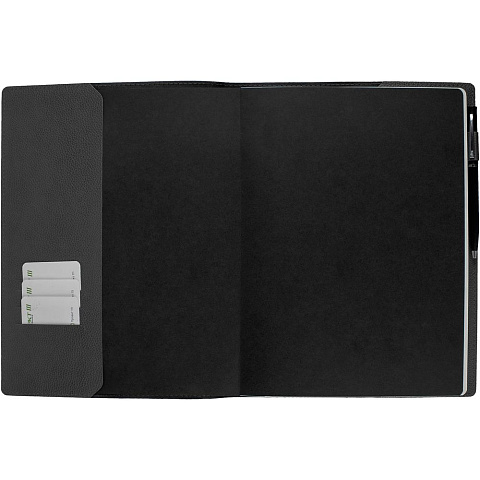 Ежедневник в суперобложке Brave Book, недатированный, серый - рис 6.