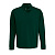 Рубашка поло оверсайз с длинным рукавом Heritage, темно-зеленая - миниатюра - рис 2.