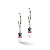 Пусеты Pink Coeur de Lion *4544/21-0400 - миниатюра