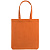Холщовая сумка Avoska, оранжевая - миниатюра - рис 4.