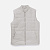 Жилет унисекс Warmbridge, светло-серый - миниатюра
