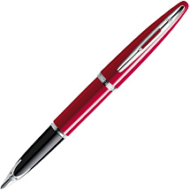 Перьевая ручка Waterman Carene, цвет: Glossy Red Lacquer ST