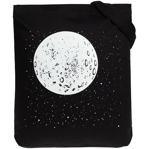 Холщовая сумка «Что вечно под Луной» со светящимся принтом - рис 4.