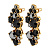 Серьги MARIGOLD SG BLACK MIX - миниатюра