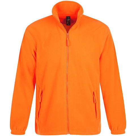 Куртка мужская North, оранжевый неон - рис 2.