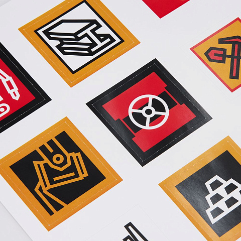 Стикерпак бумажный Industry, металлургия - рис 3.