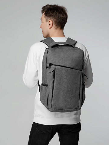 Рюкзак для ноутбука The First XL, серый - рис 10.