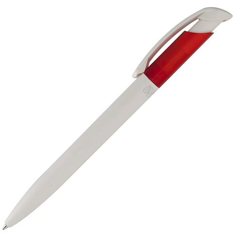 Ручка шариковая Bio-Pen, белая с красным - рис 3.