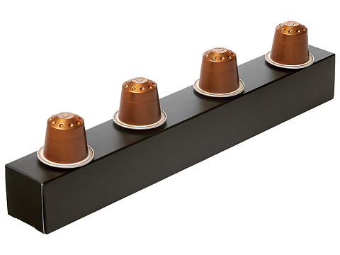 Кофе в капсулах, Бразилия/Эфиопия, 10 капсул в черной коробке - рис 2.