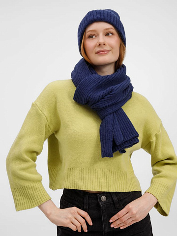 Шарф Laconi, синий - рис 8.