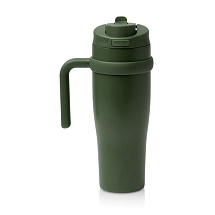 Термокружка KALAM/КАЛАМ с двойными стенками, темно-зеленый