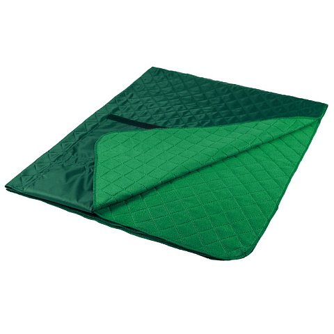 Плед для пикника Comfy, зеленый - рис 4.