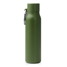 Термобутылка CUBEL/КЬЮБЕЛ с двойными стенками, темно-зеленый