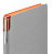 Ежедневник Flexpen, недатированный, серебристо-оранжевый - миниатюра - рис 4.