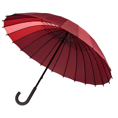 Зонт-трость «Спектр», красный - рис 3.