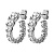 Серьги KOLOS SS CRYSTAL Dyrberg Kern 480024 - миниатюра - рис 4.