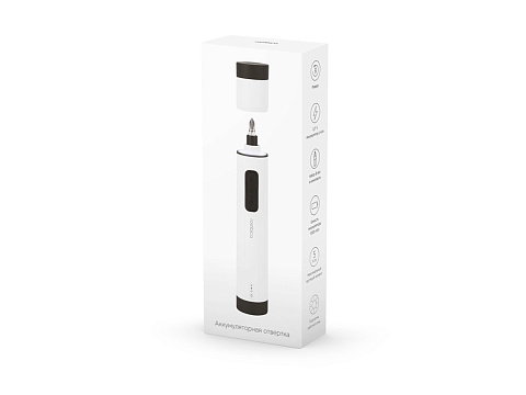 Отвертка аккумуляторная Rombica MyKit S1 White (Р) - рис 5.