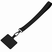 Ремешок на руку для телефона Рист, черный