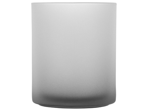 Стеклянная матовая кружка с градиентом для сублимации, черный Ombre Sub - рис 4.