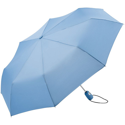 Зонт складной AOC, светло-голубой - рис 2.