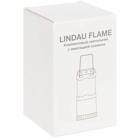 Кемпинговый фонарь с имитацией пламени Lindau Flame, черный - рис 7.