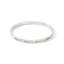 Браслет Multi-Pastel-Silver 17 см