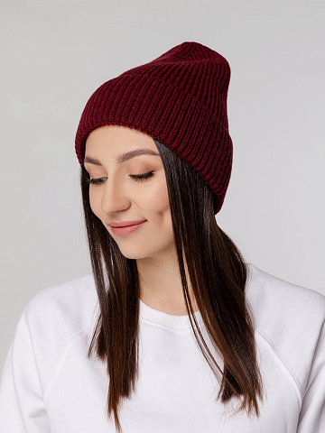 Шапка Tommi, бордовая - рис 5.