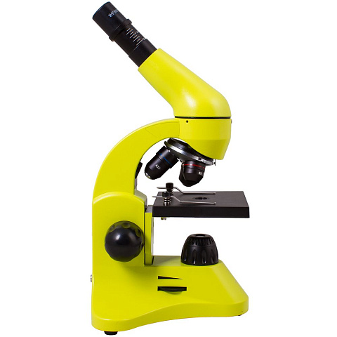 Монокулярный микроскоп Rainbow 50L с набором для опытов, зеленое яблоко - рис 4.