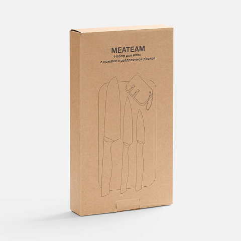 Набор для мяса Meateam с ножами и разделочной доской - рис 7.