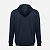 Толстовка мужская на молнии с капюшоном Amsterdam, темно-синяя - миниатюра - рис 5.