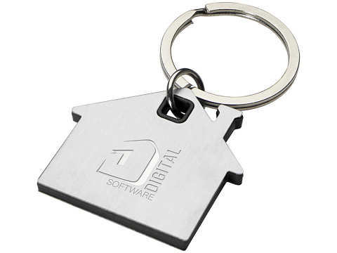 Брелок Nook в форме домика - Сплошной черный - рис 5.