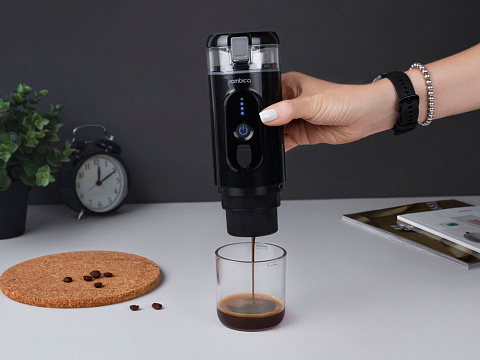 Портативная кофемашина Rombica Barista 2 Black с логотипом Rombica - рис 7.